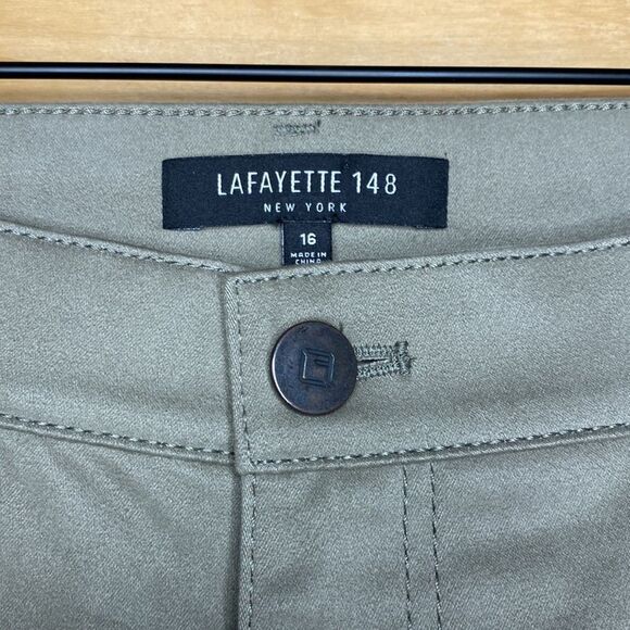 NWT Lafayette 148 Size 16 Thompson Bootcut Pants - Picture 7 of 12